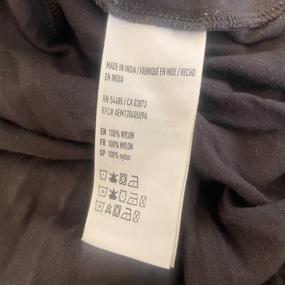 American Eagle Outfitters Grey Lace Off the Shoulder Top Size Medium Y2K - Picture 6 of 7